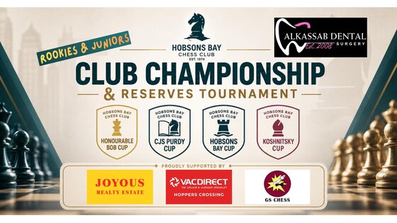 HBCC Junior Club Championship + Reserves Rookies & Juniors 2026