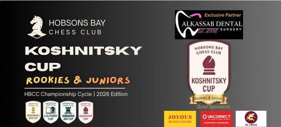 Koshnitsky Rookies and Juniors Cup 2026