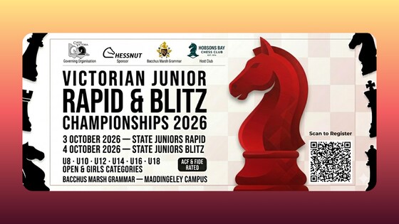 Victorian Junior Rapid+ Blitz Championship 2026