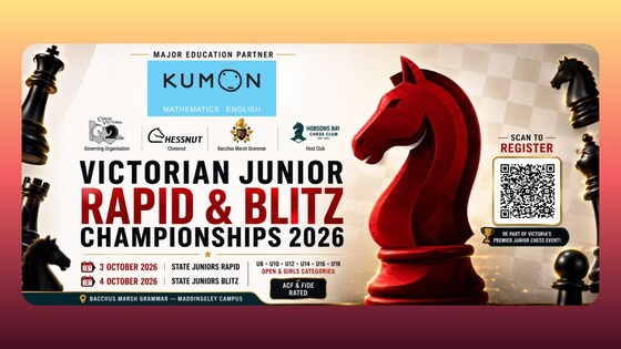 Victorian Junior Rapid+ Blitz Championship 2026