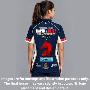 Victorian Junior Rapid & Blitz Championships 2026 – Official Jersey image 2