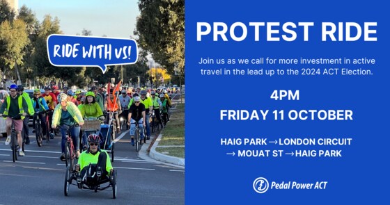 Protest Ride - Canberra