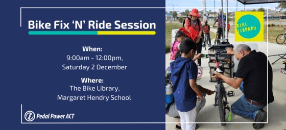 The Bike Library - Fix 'N' Ride Session