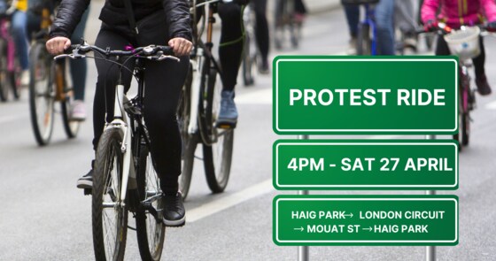 Mass Protest Ride - Canberra