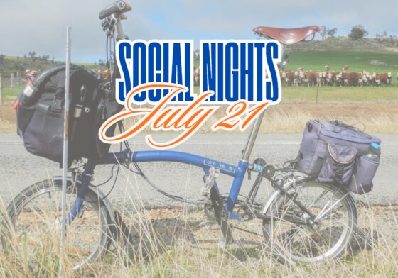 Pedal Power Social Night: From Melbourne to Canberra by Brompton