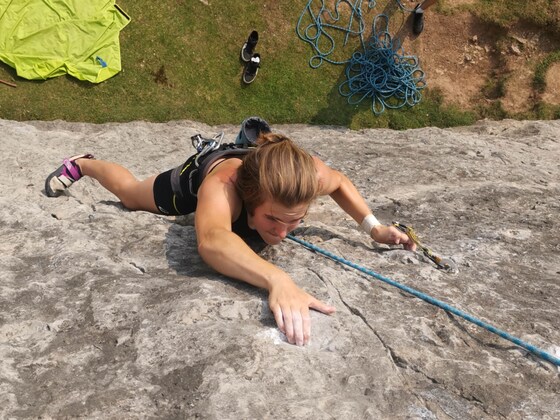 Freshers Climbing Trip - Trevor Quarry