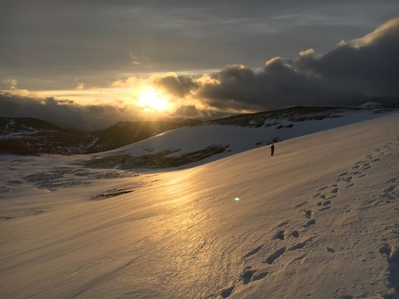 Winter Scotland Lottery Ticket