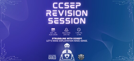 ISEC3004 CCSEP Revision Session