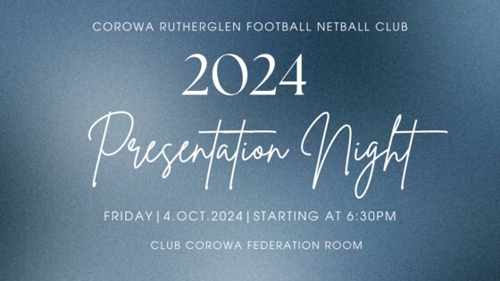 ROOS PRESENTATION NIGHT