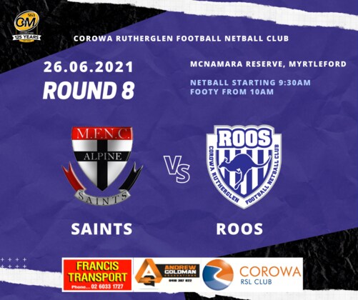 Round 8 - v. Myrtleford