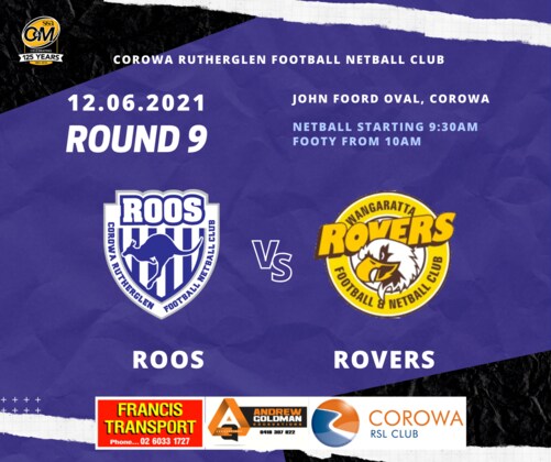 Round 9 - Wangaratta Rovers 