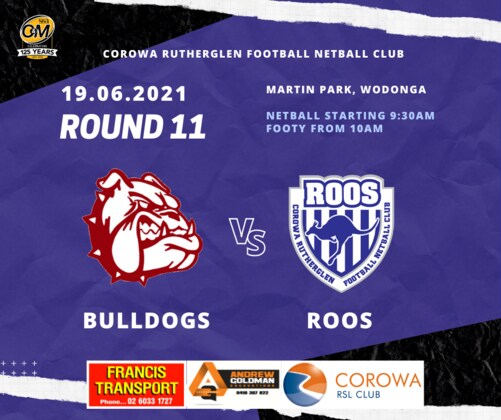 Round 11 v Wodonga Bulldogs