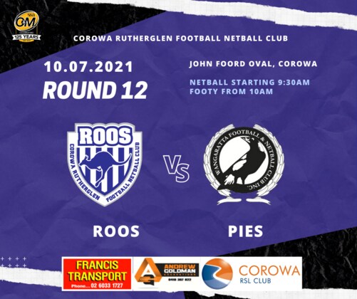 Round 12 v Wangaratta Magpies