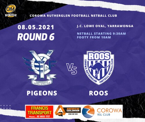 Round 6 - v. Yarrawonga