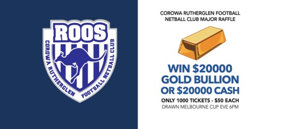 CRFNC $20,000 Gold Bullion or Cash Draw