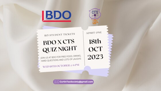 BDO x CTS Quiz Night