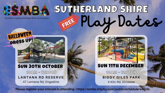 Sutherland Shire Playdate - 11th December