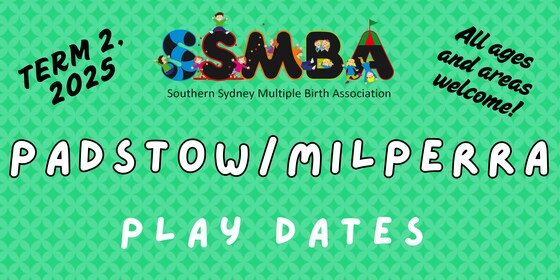 Padstow/Milperra Play date - 23rd May 2025