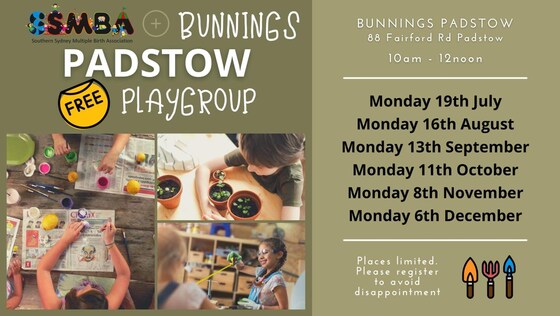 Cancelled Bunnings Padstow Playgroup