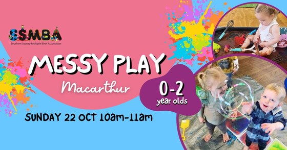 Messy Play - Macarthur (0-2 year olds)