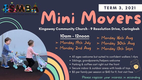 Cancelled Mini Movers Playgroup