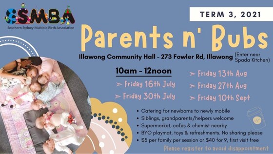 Cancelled Parents & Bubs Playgroup