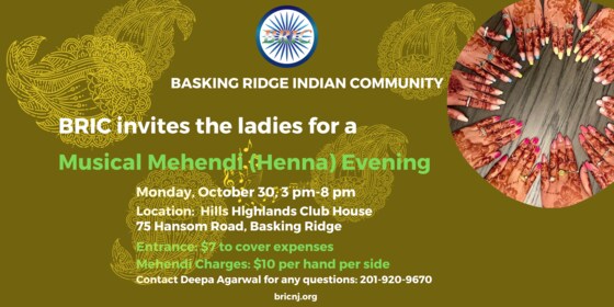 Musical Mehendi (Henna) Evening 