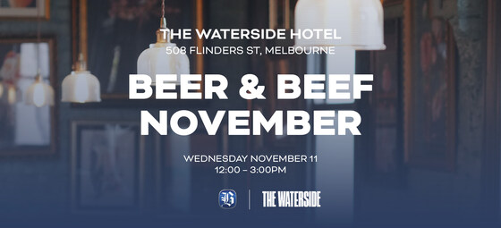 Beer & Beef Melbourne November 2026 Luncheon