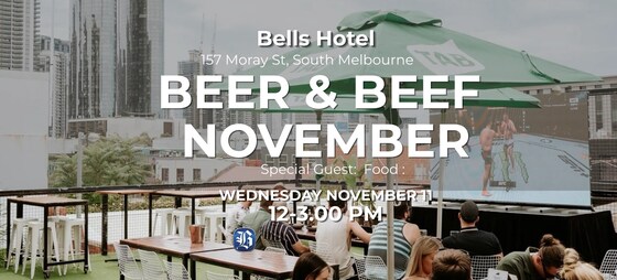 Beer & Beef Melbourne November 2026 Luncheon