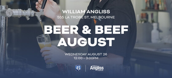 Beer & Beef Melbourne August 2026 Luncheon