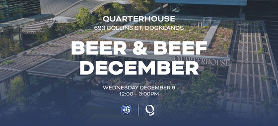 Beer & Beef Melbourne December 2026 Luncheon