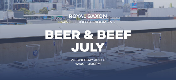 Beer & Beef Melbourne July 2026 Luncheon