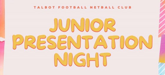 2024 Junior Presentation Night