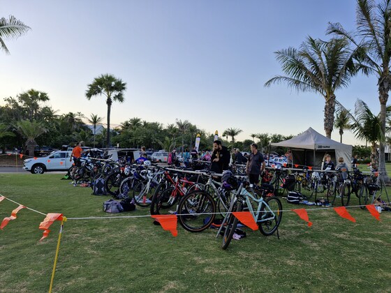 Triathlon transition training