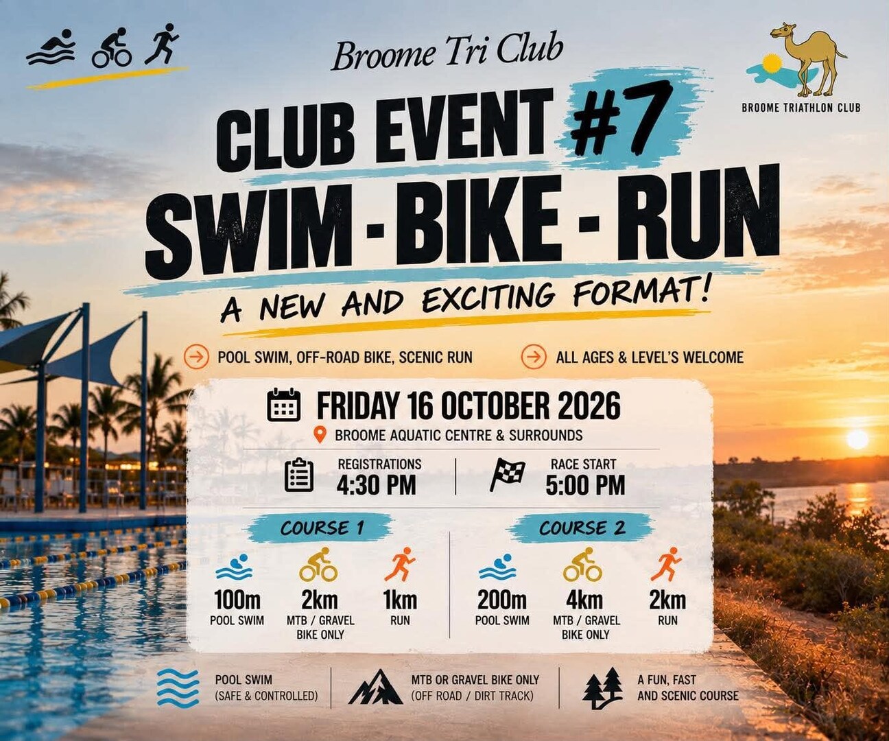 BTC - Club Event # 7 BRAC Triathlon