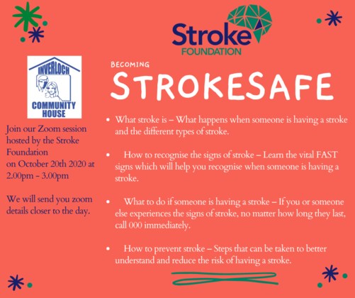 Strokesafe training session