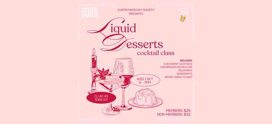 Cocktail Class - Liquid Desserts