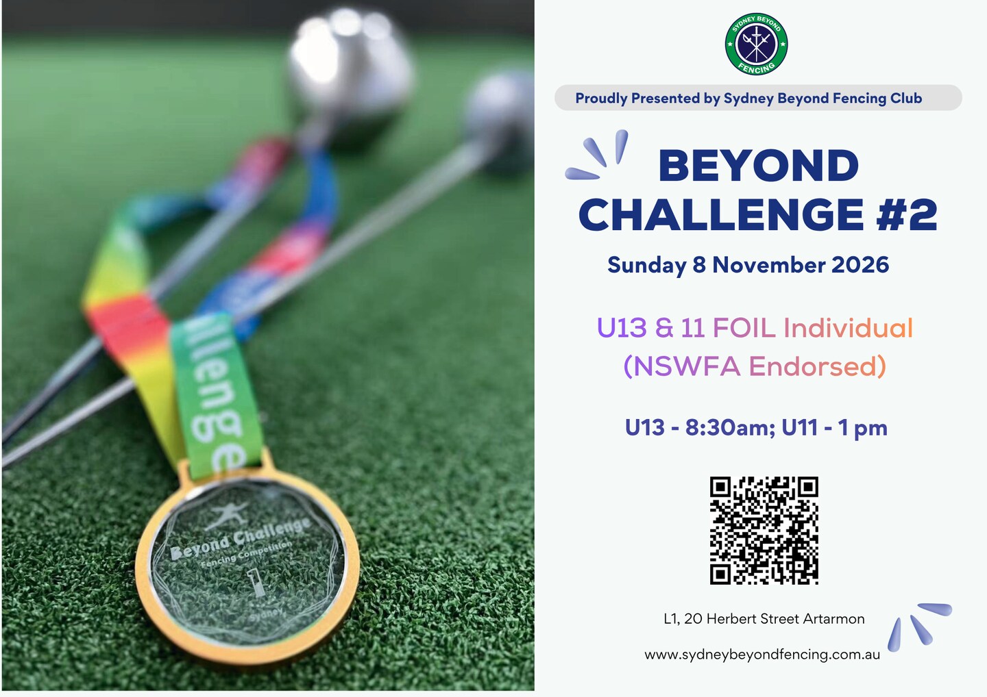 Beyond Challenge #2 - Foil U11 & U13