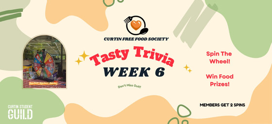 Spin The Wheel! Tasty Trivia!