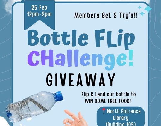 Bottle Flip Giveaway Win Free Food Today!