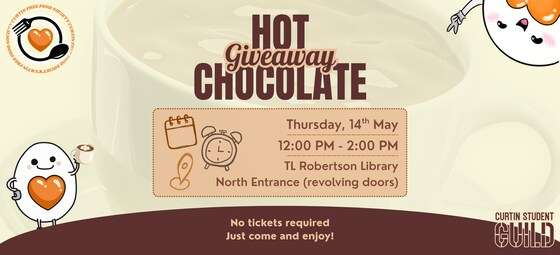 Curtin Free Food Society Hot Chocolate Giveaway