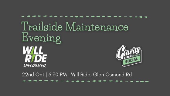 🔧 Gravity Girls SA – Part 2! Trailside MTB Maintenance Night @ Will Ride