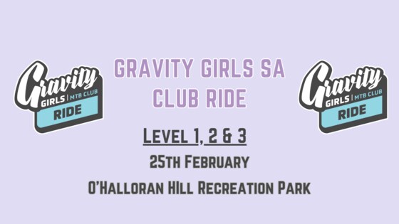 GGSA Social Ride | O'Halloran Hill Rec Park | Level 1, 2 & 3