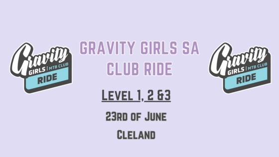  GGSA Social Ride |All levels (moderate fitness)| Cleland 