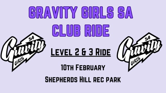 GGSA Social Ride | Shepherds Hill Rec Park | Level 2 & 3