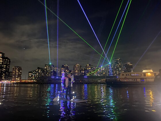 Docklands Firelight Festival Social Paddle