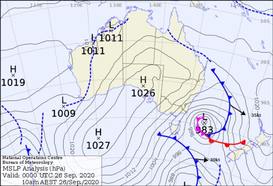 Understanding Weather - Part 1 - Reading Weather Maps