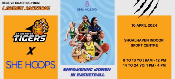 She Hoops X Shoalhaven Tigers
