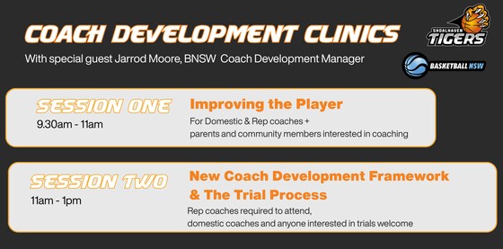 Coach Development Clinics