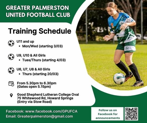 Junior Training Starts